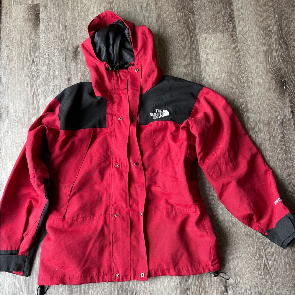 The North Face Red and Black Performance Jacket Weather-Resistant